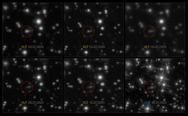 An explosion unlike any detected before